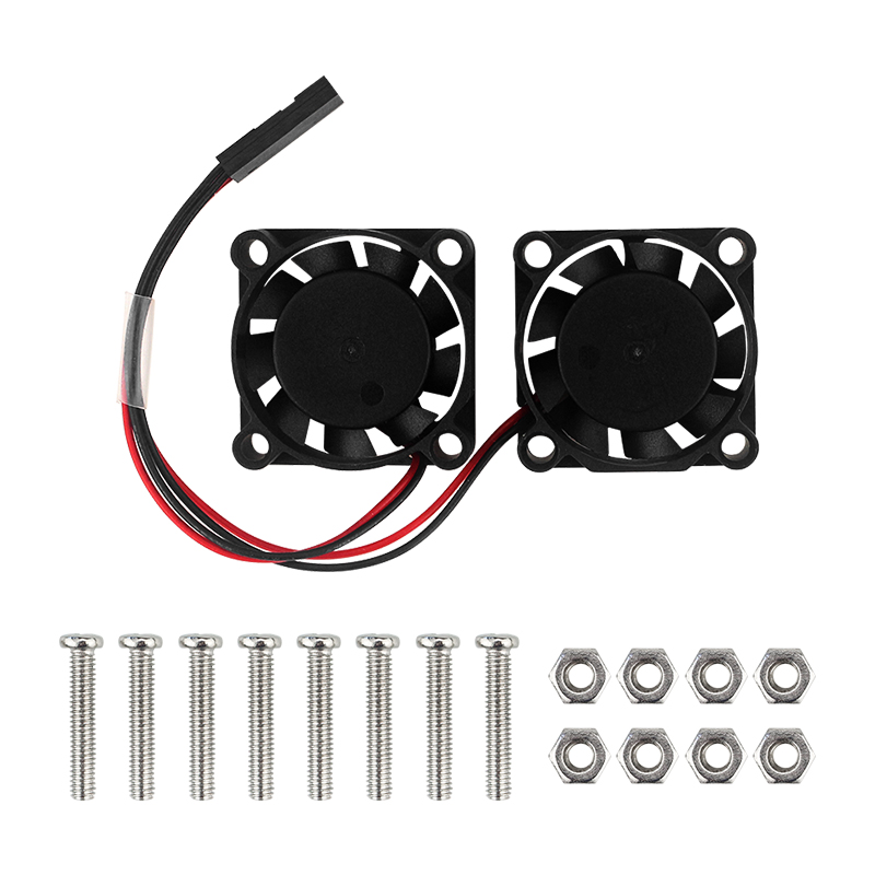 Pi Power Supply - Dual Radiator Fan for Raspberry Pi