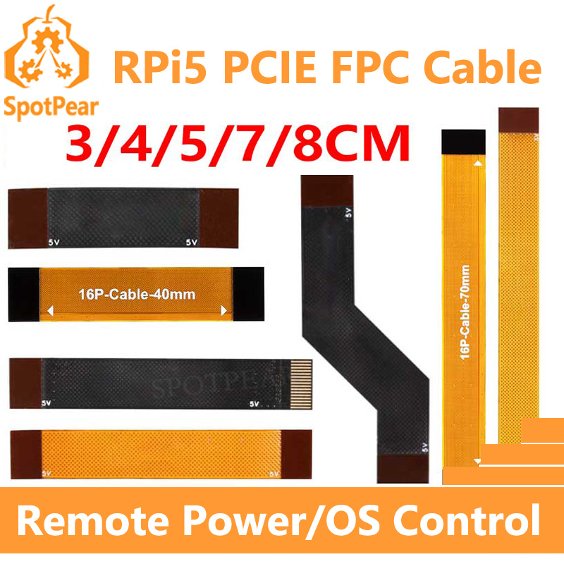 Raspberry Pi 5 PCIE FPC Cable  - Raspberry Pi 4 recension och pris