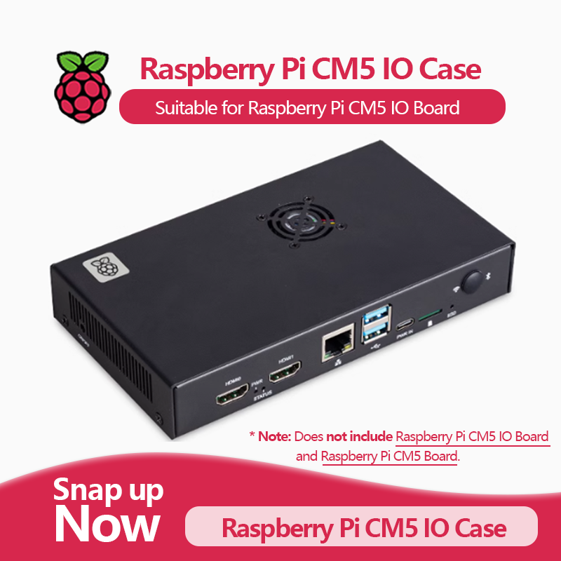 Official Raspberry Pi Compute  - Pi 5 Case recension och pris