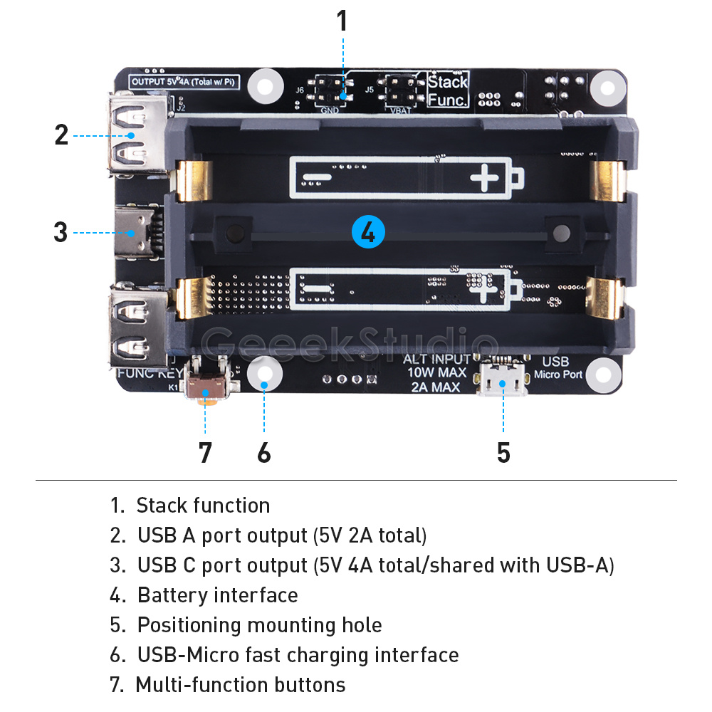 UPS Plus With Automatic Shutdo - Pi Power Supply recension och pris