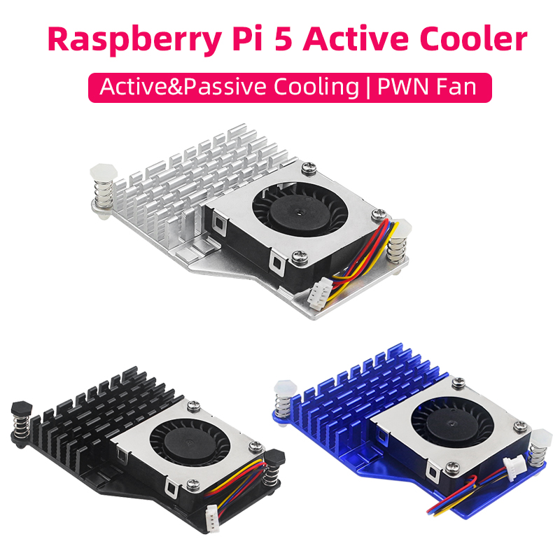 Raspberry Pi 5 Active Cooler A - Pi Power Supply recension och pris