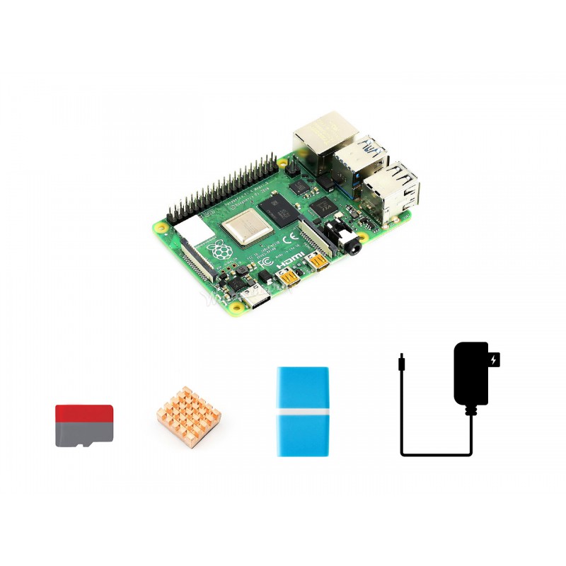 Raspberry Pi 4 Model B Starter - Pi Power Supply recension och pris