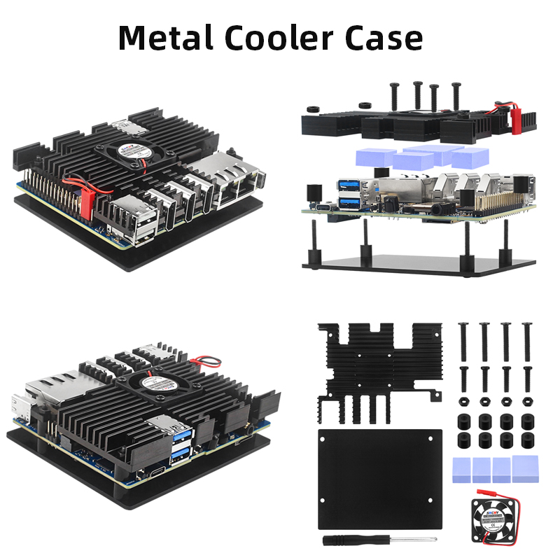 Orange Pi 5 Plus 4/8/16GB RAM  - Pi 4 Case recension och pris