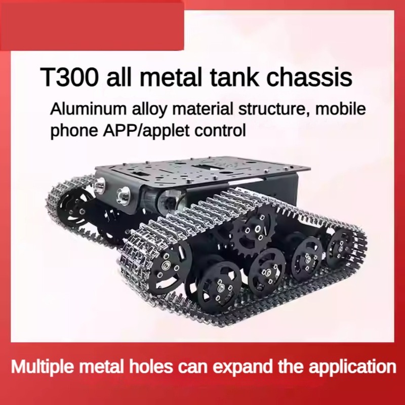 Metal 2WD Tank Chassis with Pl - Raspberry Pi Kit recension och pris