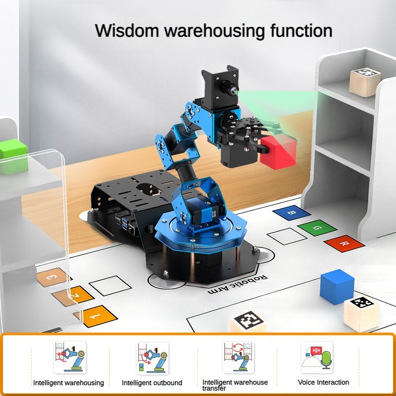 6 Dof Robot Arm with Servo Cla - Raspberry Pi Kit recension och pris