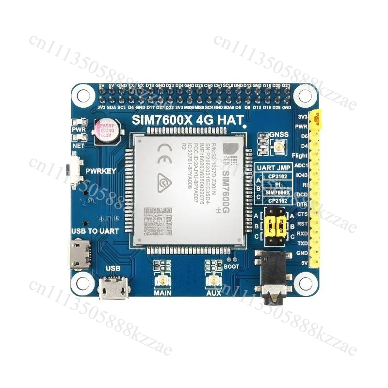 SIM7600G-H 4G HAT for Raspberr - Raspberry Pi 4 recension och pris