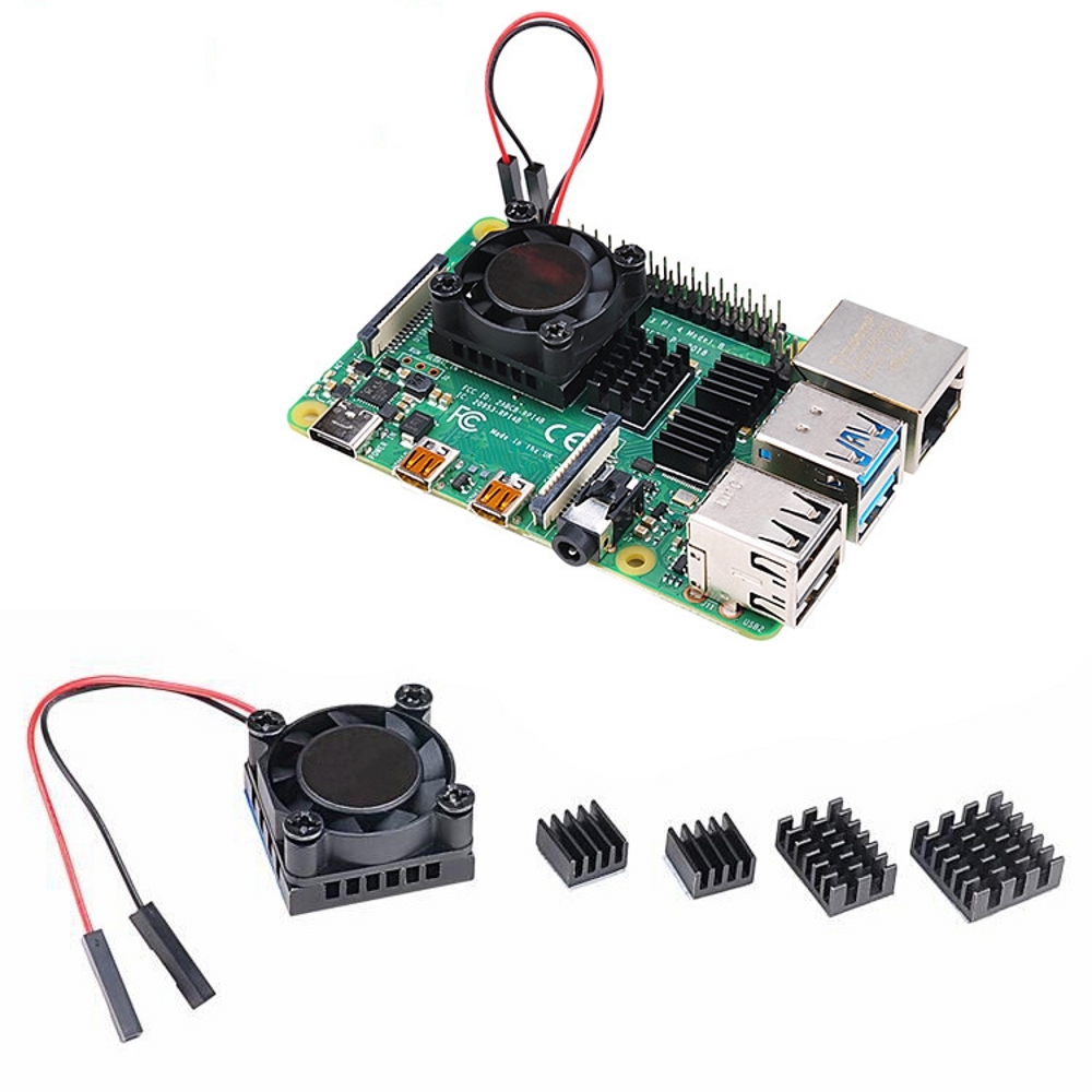 for Raspberry Pi 4 Model B Hea - Pi 4 Case recension och pris