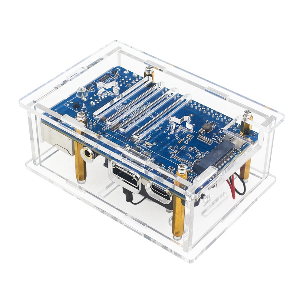 B27B Cooling Fan& Acrylic Prot - Pi 4 Case recension och pris