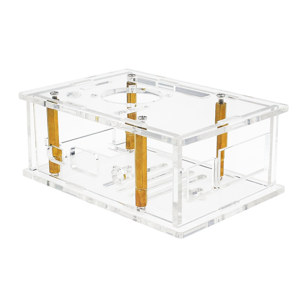 B27B Cooling Fan& Acrylic Prot - Pi 4 Case recension och pris