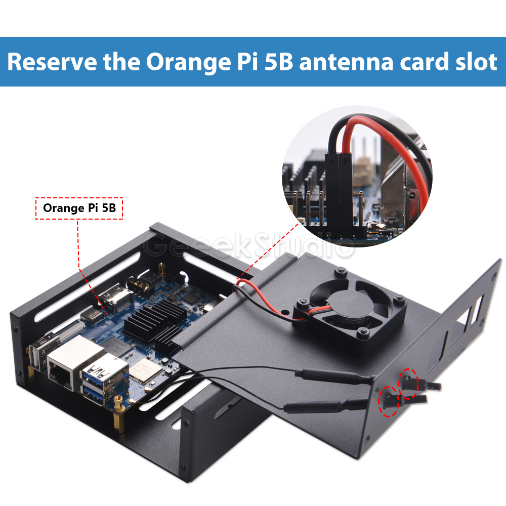 Orange Pi 5/5B Metal Protectiv - Pi Power Supply recension och pris