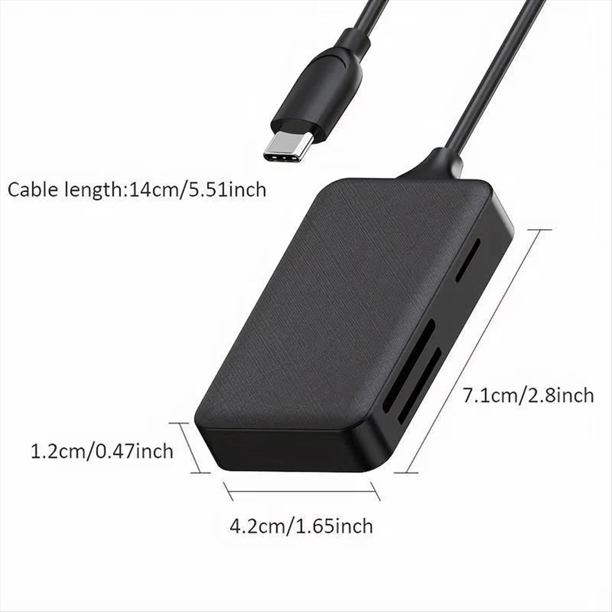 (A60I] 4-in-1 Card Reader Type - Micro Sd Card recension och pris