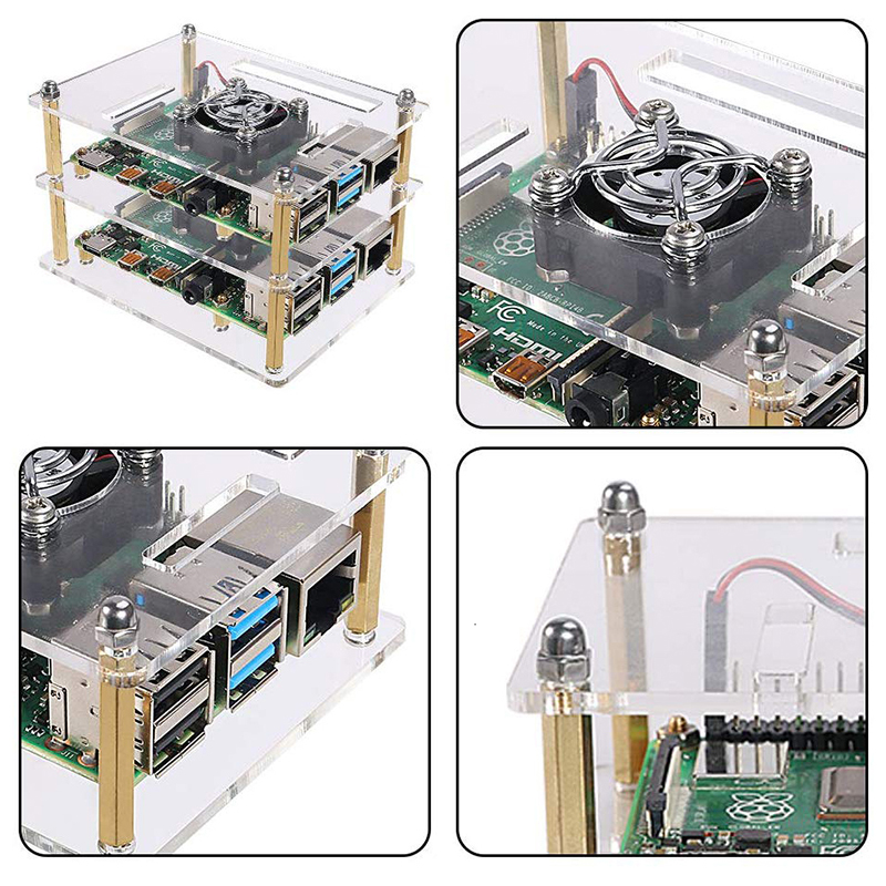 Raspberry Pi 4B 3B 3B+ 2B 15 L - Pi Cooler recension och pris