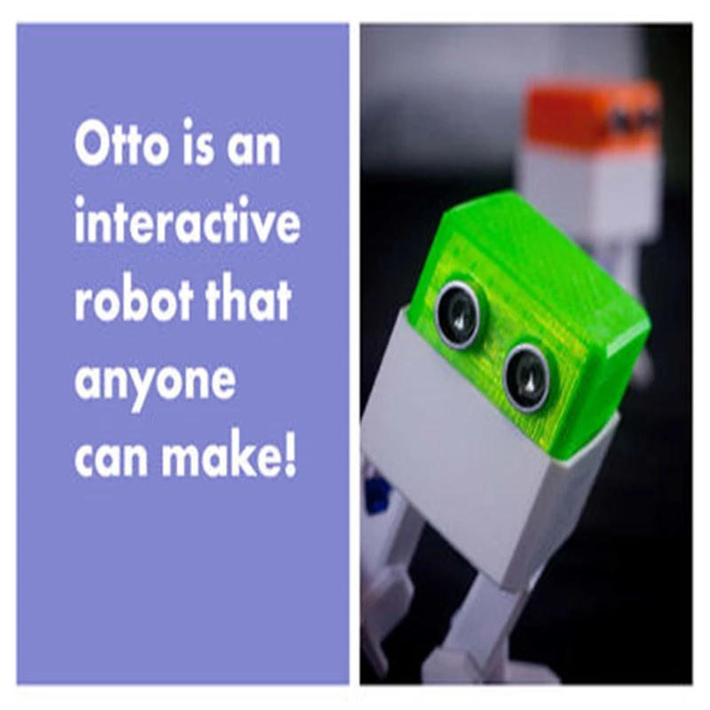 New SG90 3D OTTO with Battery  - Arduino Kit recension och pris