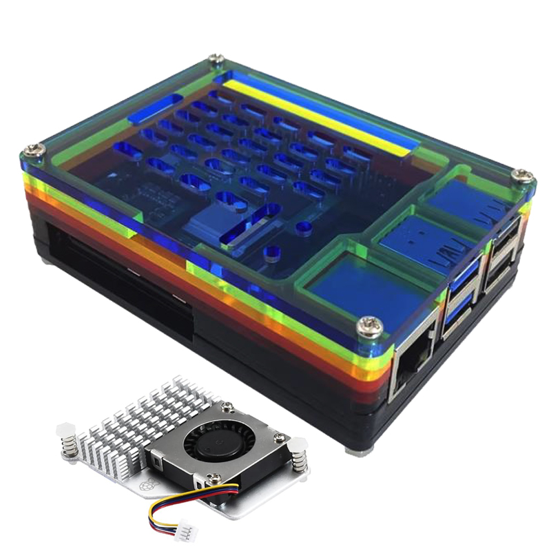 Raspberry Pi 5 Case 9 Layers A - Pi 5 Case recension och pris