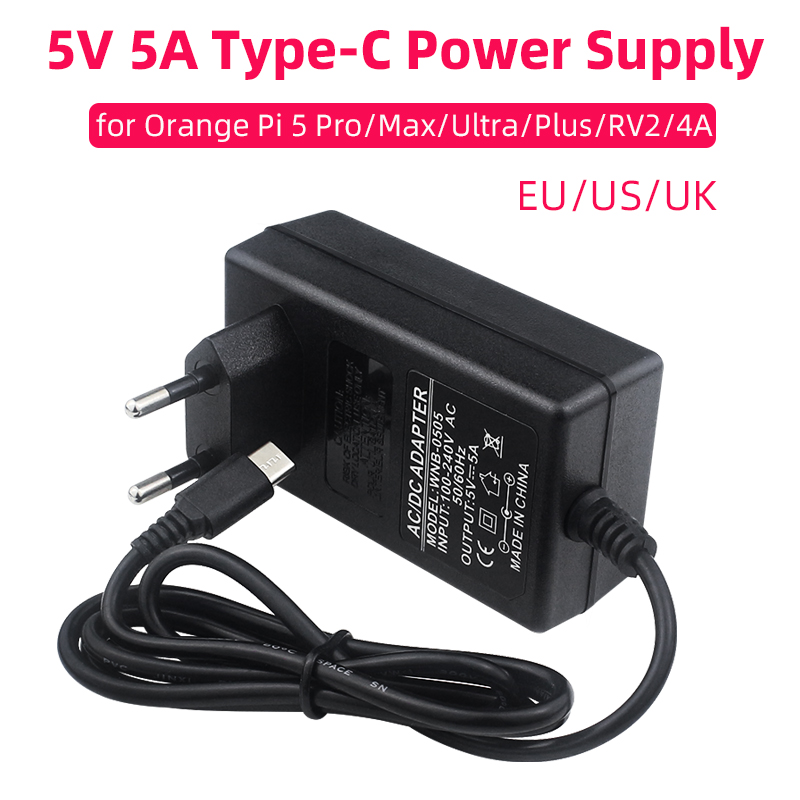 Orange Pi 5V 5A Power Supply T - Pi Power Supply recension och pris