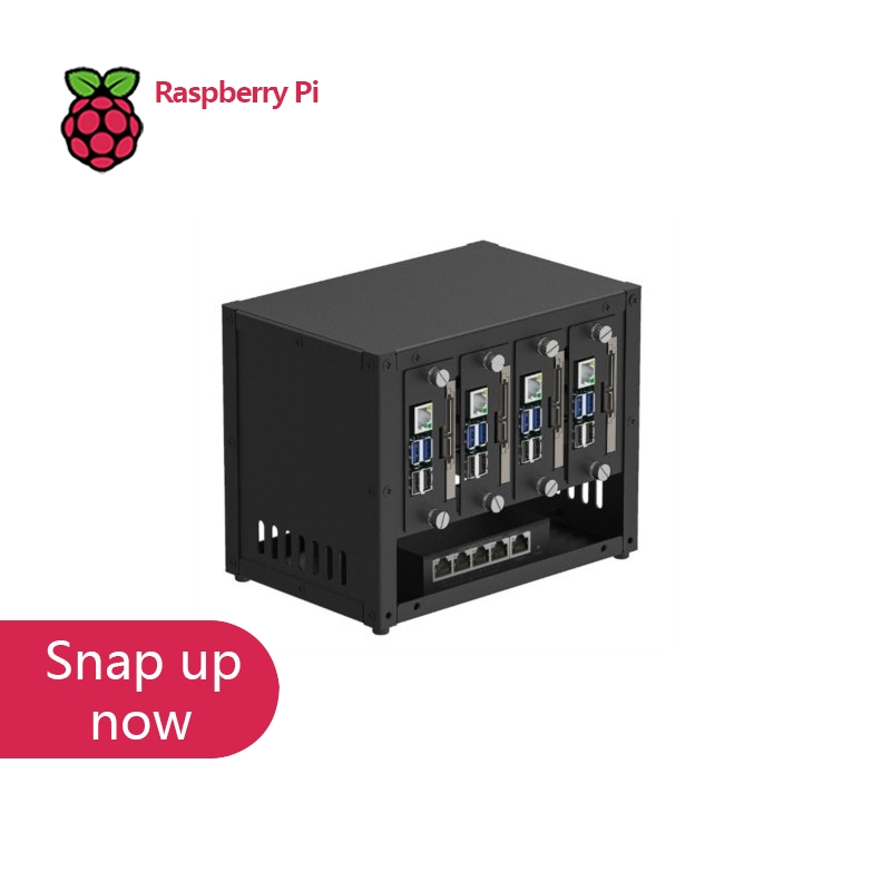 UCTRONICS Raspberry Pi Cluster - Pi 4 Case recension och pris