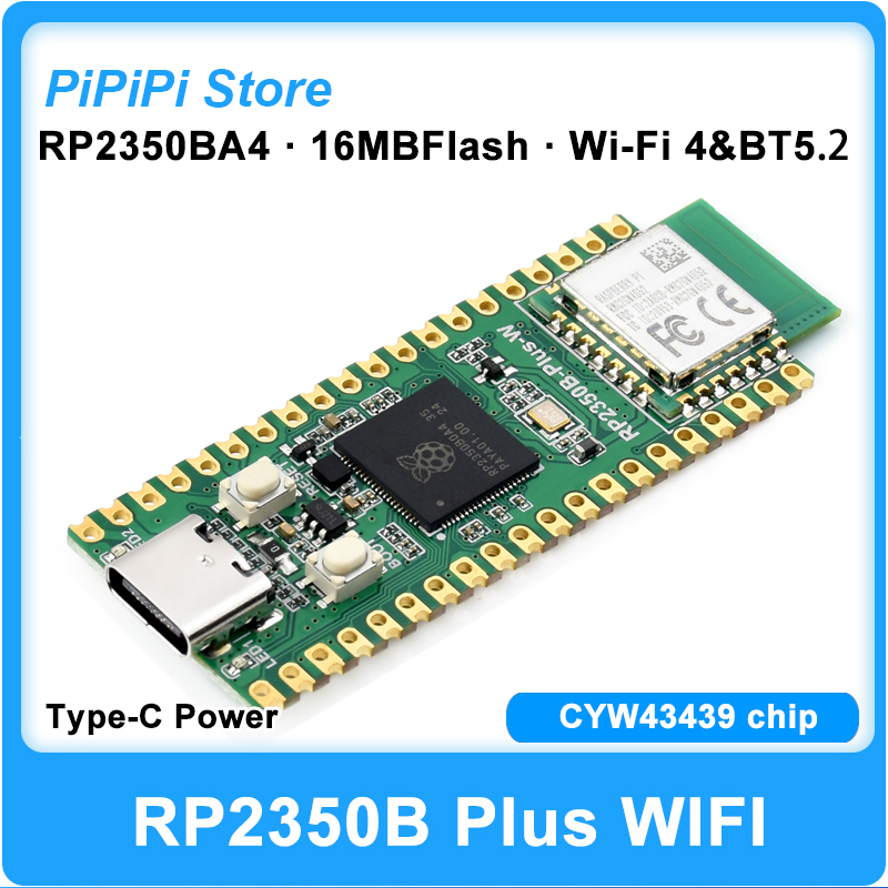 RP2350B Plus W Development Boa - Raspberry Pi Kit recension och pris